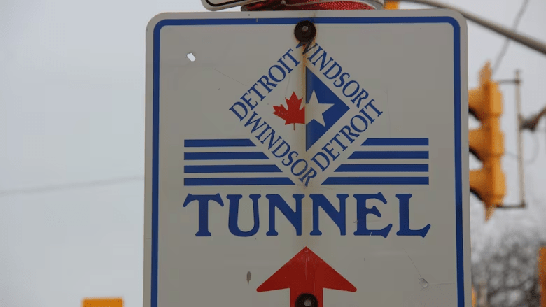 Trump tariff threats partly to blame for dip in Windsor-Detroit tunnel traffic, says CEO